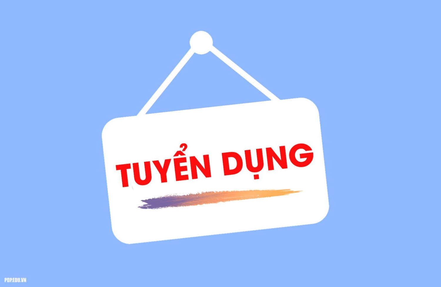 THÔNG BÁO TUYỂN DỤNG