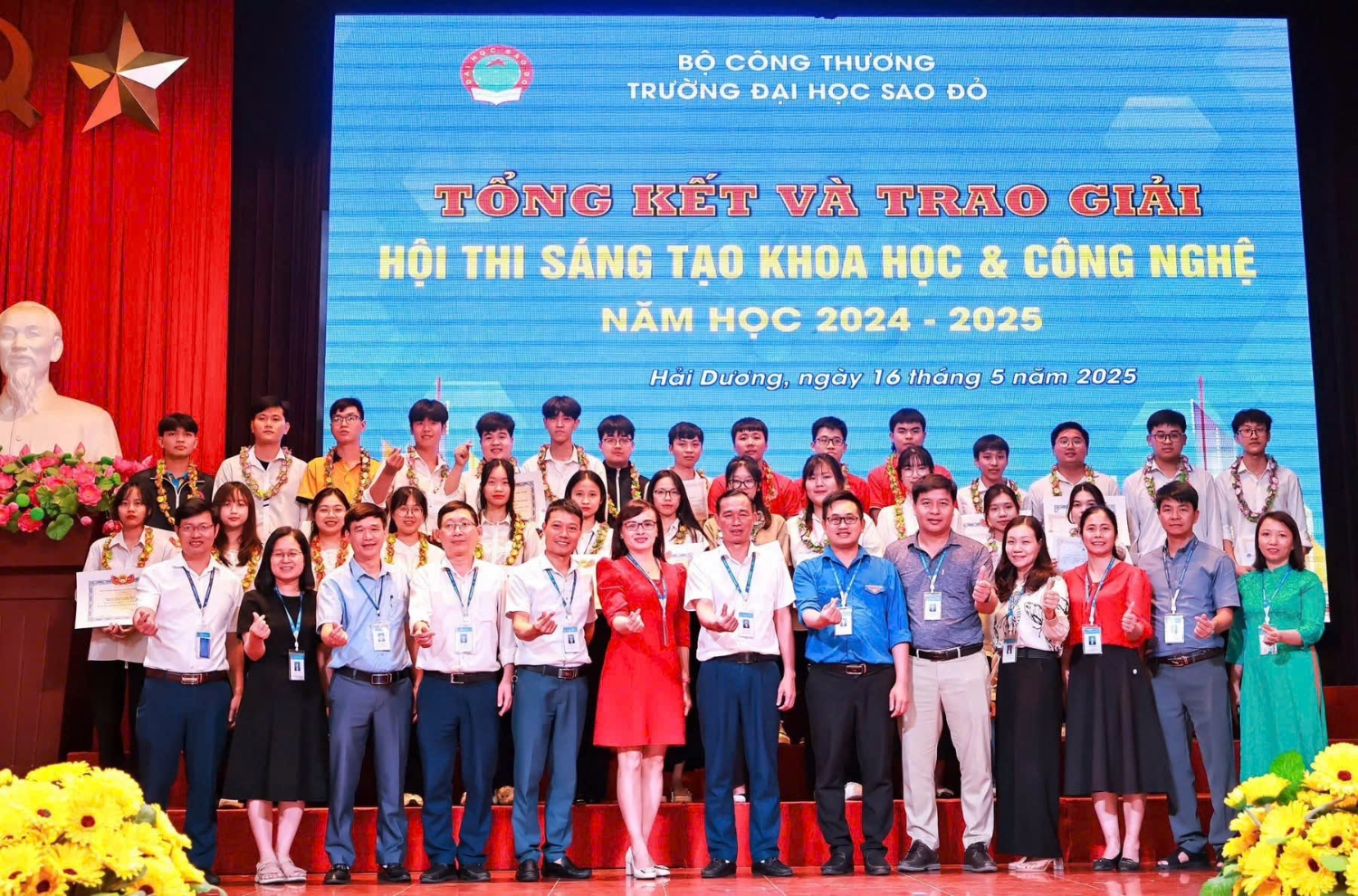 Tổng kết và trao giải Hội thi sáng tạo Khoa học và Công nghệ năm học 2024-2025